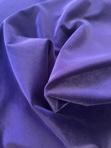 VERN YIP "ROSSI BLACKBERRY" Velvet Upholstery Fabric 24" x 64" USPS Shipping - Picture 2 of 3