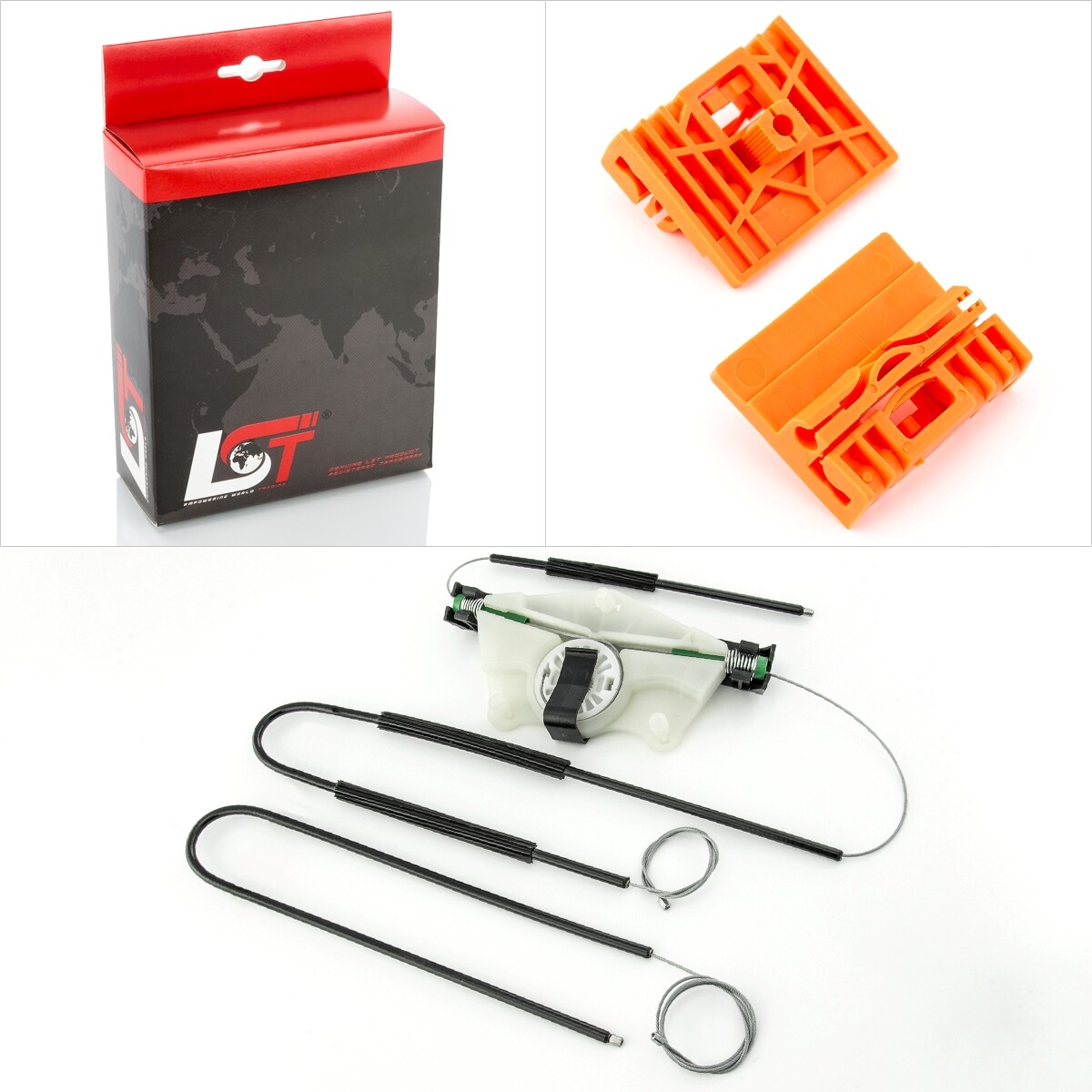 Window Lifter Repair Kit Front Right for AUDI A4 8E B6 B7 00-08