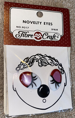 Fibre Craft #9017 Novelty Eyes - New!!