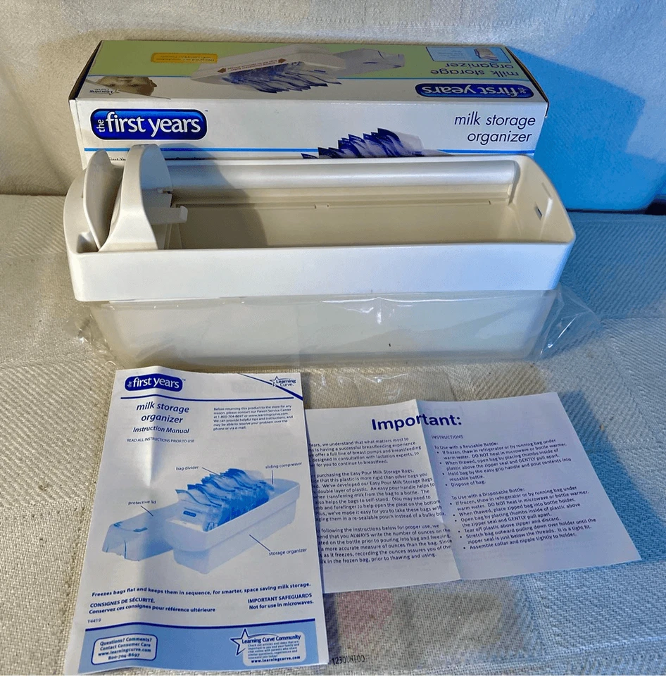 Organizador de almacenamiento de leche materna The First Years BreastFlow NUEVO EN CAJA Foto 3 de 4