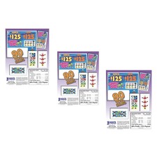 Pull Tab Ticket - Hard Card - Game - 3 Pack -...