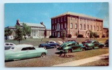 DALLAS, TX Texas ~ SMU~ Southern Methodist University QUADRANGLE c1950s Postcard