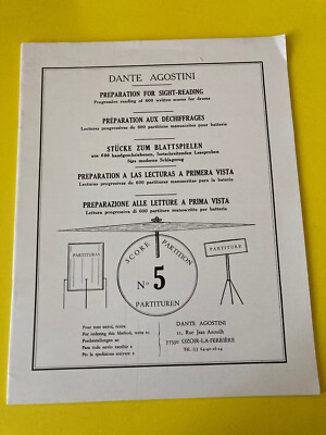 Stücke zum Blattspielen/Preparation for Sight-Reading No. 5, Dante Agostini