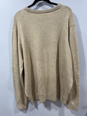 Faherty Men's Jackson Sweater Olive Heather Green Size S Crewneck