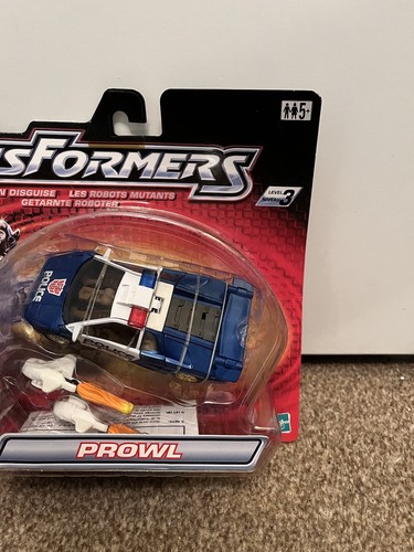 Transformers Robots In Disguise Prowl Hasbro 2002 Brand New Sealed BNIB Rare - Picture 4 of 8