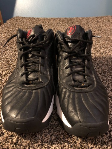 Reebok Answer III DMX OG Iverson 90s Black/White Leather Sneakers 4-52052 Men 15 - Picture 5 of 17