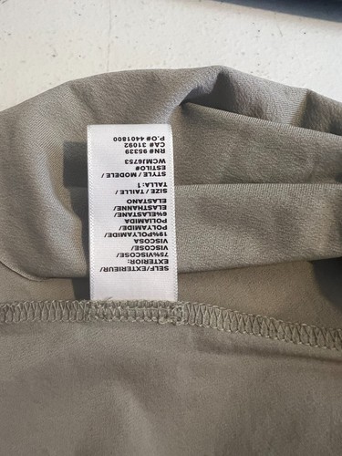 Vestido midi JAMES PERSE NUEVO CON ETIQUETAS Talla 1 gris funda bodycom precio de venta sugerido por el fabricante $395 elástico - Imagen 10 de 12