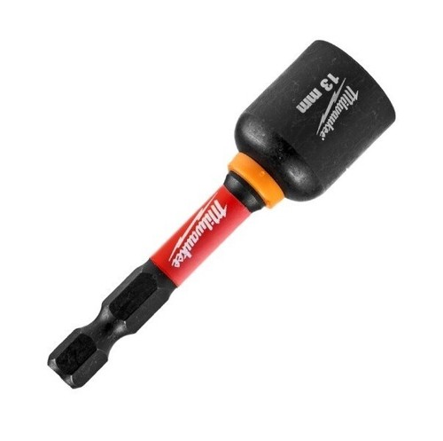 Milwaukee Nut Setter 13mm Shockwave Impact Socket Magnetic Nut Driver Tek Screw - Picture 9 of 13