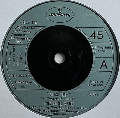 Con Funk Shun - Chase Me - 7  Vinyl Single