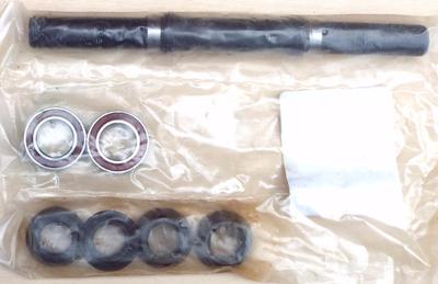 NEU EAST ATOM VORDERACHSE KIT NABE / RAD - CA. 170MM X 14MM - MASSIVER STAHL