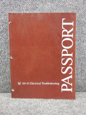 OEM Factory 2000 2001 Honda Passport Electrical Troubleshooting Manual EMT