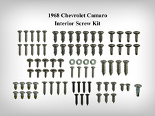 New 1968 68 Chevrolet Camaro Interior Screw Kit Gm 1230