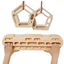 Climbing Hangboard Rock Climbing Training for Strengthen Fingers and Grip