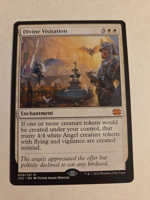 Divine Visitation X1 2X2 MTG Double Masters 2022