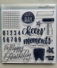 CTMH Stamps D1903 Celebrate Today Scrapbooking Stamp Set New Close To My Heart