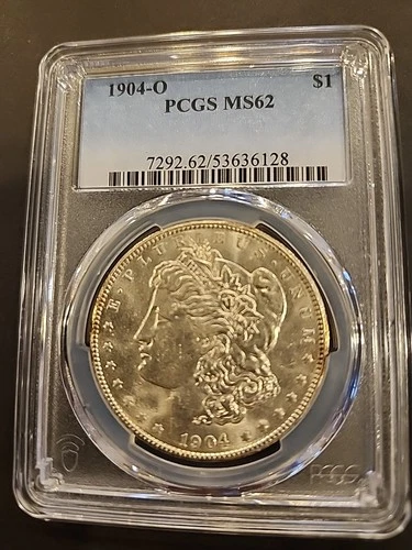 1904-O New Orleans Morgan Silver Dollar PCGS MS62