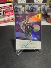 2021-22 Panini Recon David Duke Jr True Potential Rookie Auto Nets