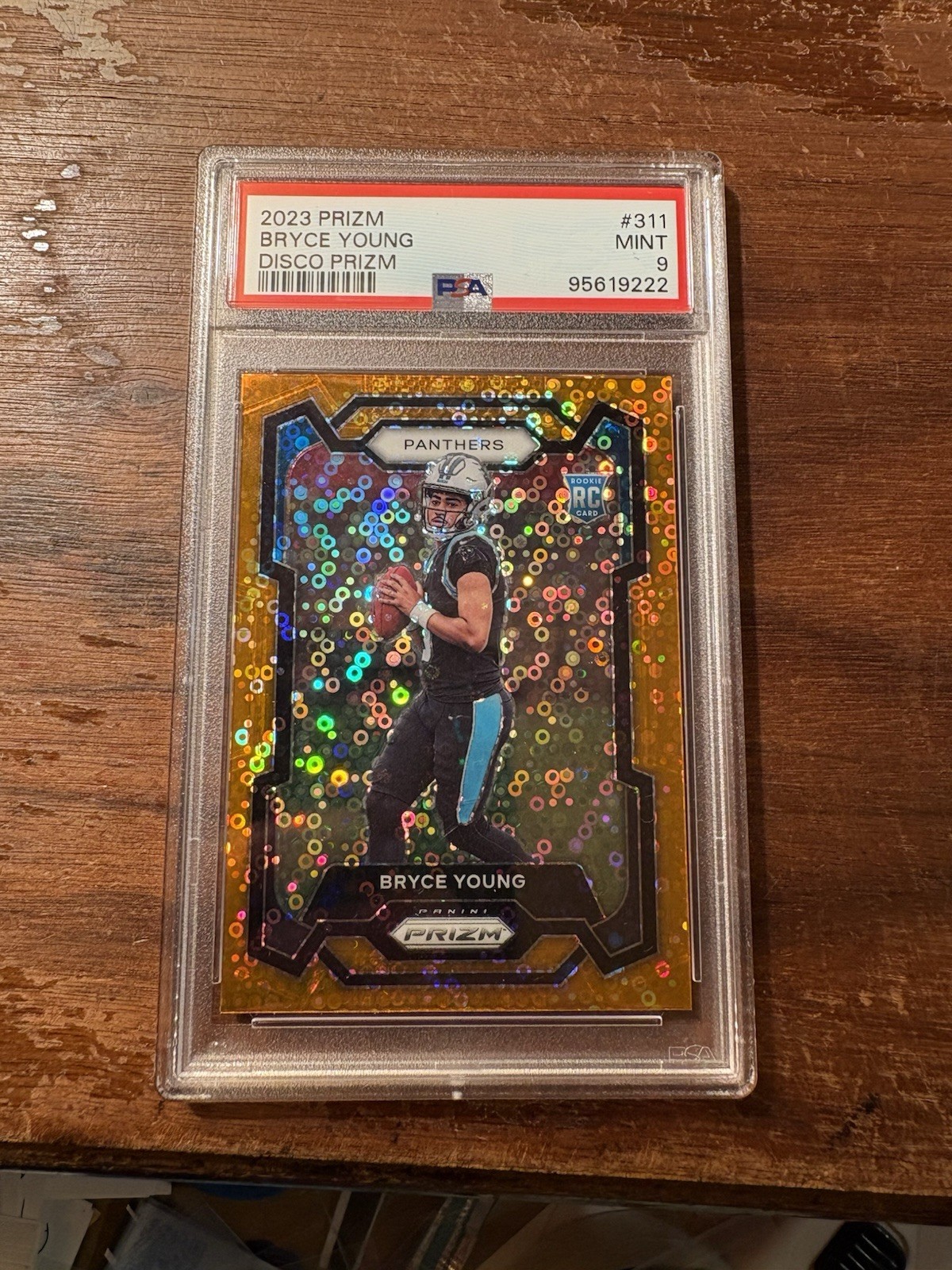 2023 Bryce Young Orange Prizm Disco Rookie RC Psa 9 #311