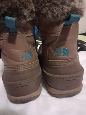 Bota The North Face Con Forro De Piel Sintetico Color Marron Size 9 Cm 26