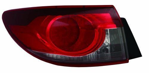 ABAKUS Rear Tail Light 216-1996R-UE For Mazda Right Side Smoke Indicator Lens