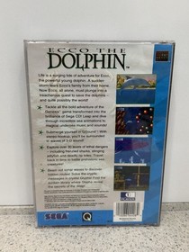 SEGA CD - Ecco the Dolphin - Complete/CIB -  Very Good