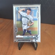 2021 Bowman Draft Chrome Bryce Miller #BDC-64 1st Bowman RC