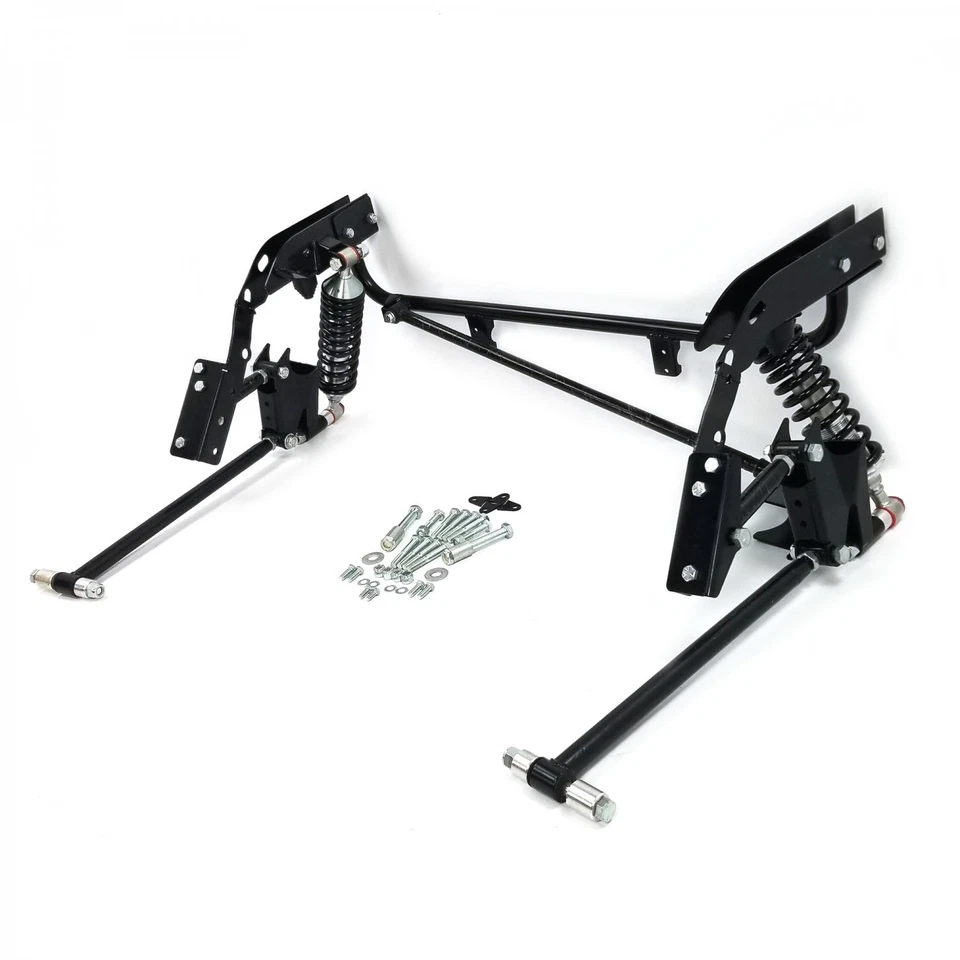 Kit de 4 eslabones traseros paralelos Chevy Nova X-Body 1968-1974 - sin amortiguadores - se adapta a QA1 AFCO Foto 2 de 4