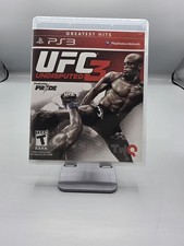 Sony PlayStation 3 UFC 3 Undisputed CIB *Tested & Works*