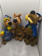 Vintage Scooby Doo Plush Lot Of 3 Cartoon Network