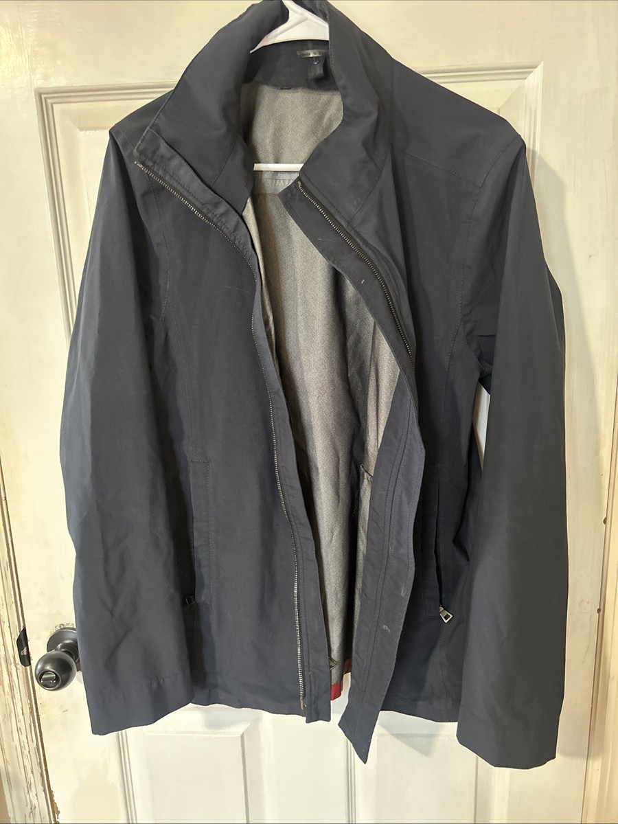 Prada Sport SGV730 Blue Nylon Jacket-sz46 | eBay