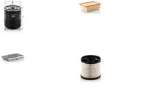 MANN-FILTER Inspektionspaket Filtersatz XL Filtereinsatz Aktivkohlefilter für SW