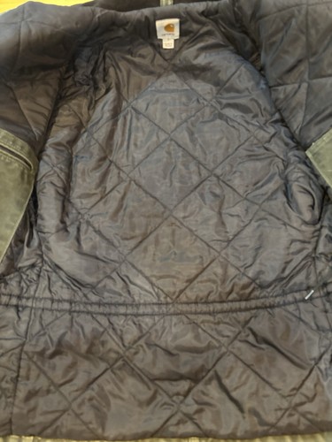 Carhartt Quilt Lined Arctic Jacket Faded Moss Green C26 MOS Women Small - Bild 5 von 17
