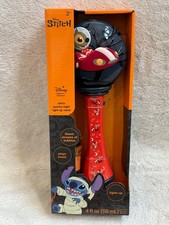 New Disney Lilo Stitch Spooky Night Light Up Bubble Blower Wand Halloween