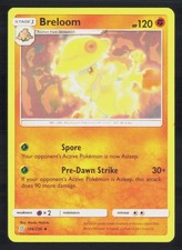 Pokemon Breloom Unified Minds 108/236 NM