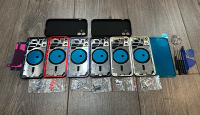Für Apple iPhone 12 Ersatz Metall Rückseite Premium Gehäuse Chassis UK Ware