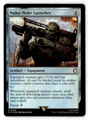 Nuka-Nuke Launcher 138 Universes Beyond: Fallout Foil NM