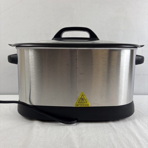 Cook’s Essentials 6.5 Qt 9 Function All-In-One Stainless Steel Slow Cooker NEW - Picture 3 of 10