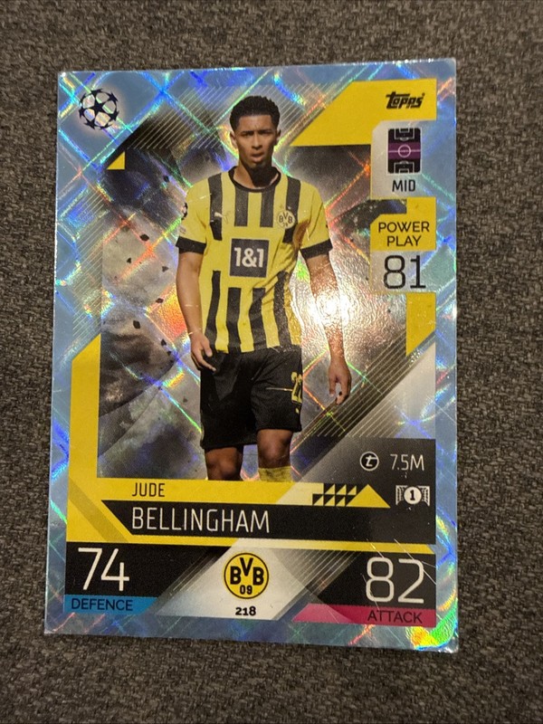 2022-23 Topps Match Attax UEFA Club Competitions - Jude Bellingham #218 Crystal