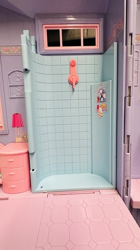2005 Barbie City Pretty Townhouse Playset 2-Story Folding House Mattel Rare VTG - Picture 12 of 24