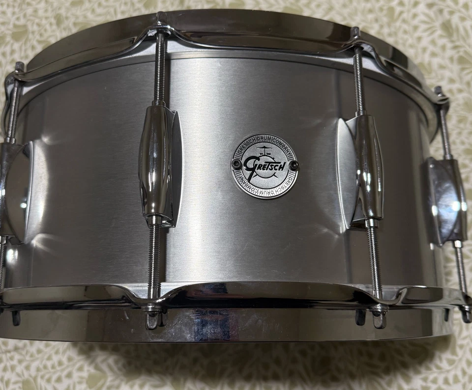 Tambor Gretsch Full Range Series Grand Prix Aluminio 6.5x14" Foto 2 de 4