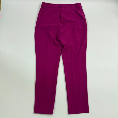 Tahari ASL Einknopf Magenta Anzug Set Karriere Stretch Jacke Gr. 4 / Hose Gr. 6 - Bild 19 von 19