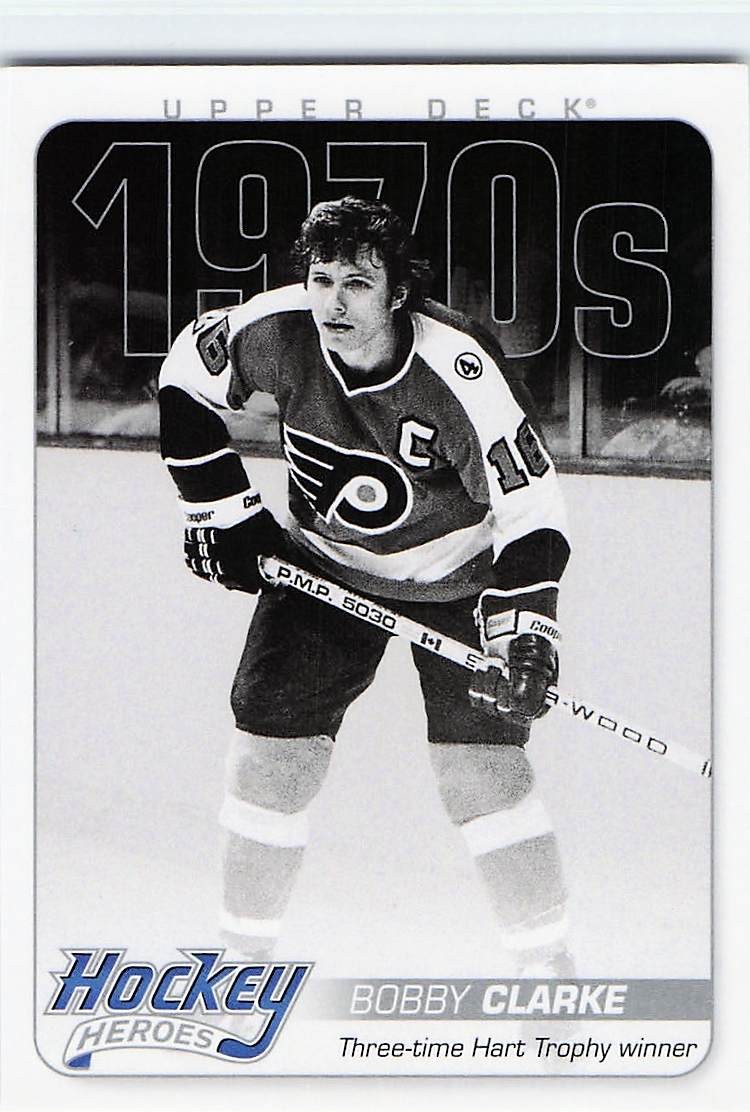 2012-13 Upper Deck #HH28 Bobby Clarke Hockey Heroes: 1970s Philadelphia Flyers