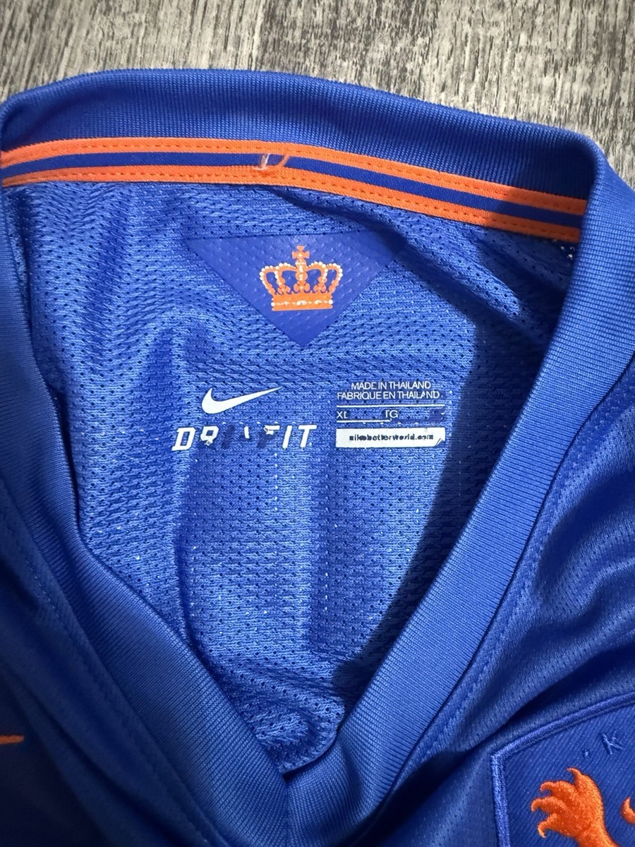 Arjen Robben Netherlands 2014 Away Nike Jersey Player Version Size