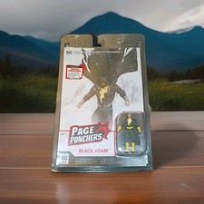 DC Universe BLACK ADAM Shazam McFarlane Page Punchers 3  figure & comic Series 1
