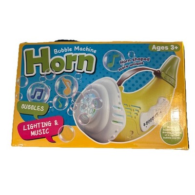 Bubble Machine HornPieces - 1 Yellow Ages 3+ Lighting & Music