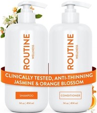 Routine Wellness Jasmine Orange Blossom Shampoo  Conditioner Combo 14oz / 414ml
