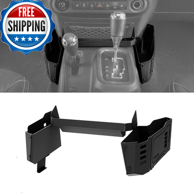 Sheam Metal Organizer Tray Compatible 2011-2017 Jeep Wrangler Jk/Jku Sturdy