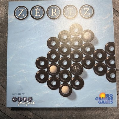 ZERTZ Board Game Kris Burm GIPF project Rio Grande Games Abstract 