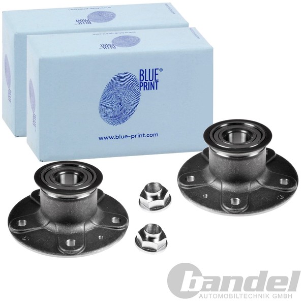 2X Blue Print Radlager Hinten Beidseitig Passend FÜR-image