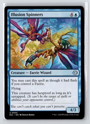 Illusion Spinners #55 Lorwyn Eclipsed Magic The Gathering MTG